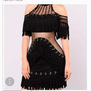Akira fringe dress
